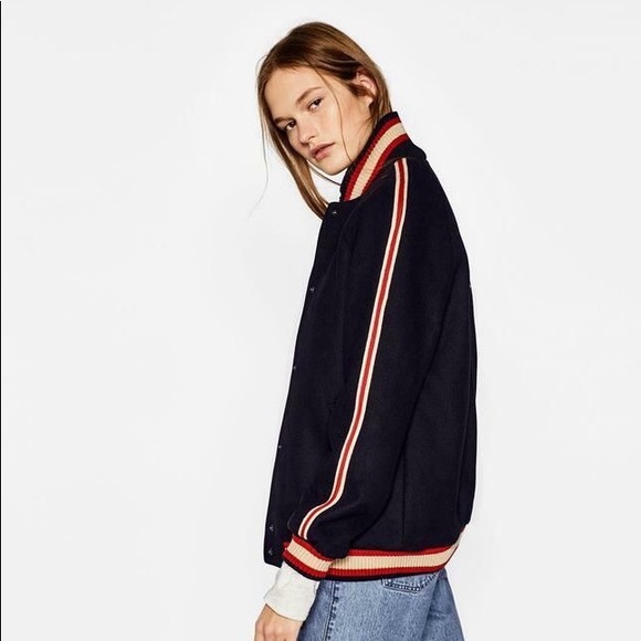 Zara NYC bomber jacket ❤️ - Picture 3 of 8